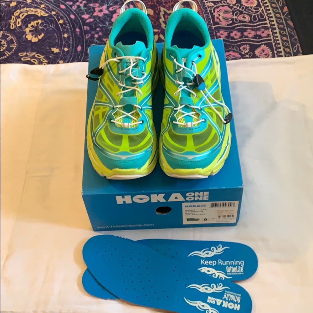 Hoka One One Women’s Stinson Lite Running Shoes 9